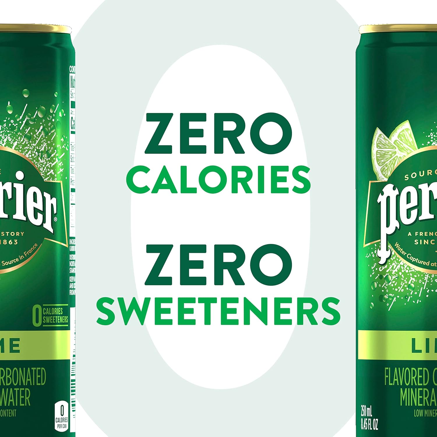 30 x Perrier Sparkling Mineral Water Lime Can Case 250ml - Image 5